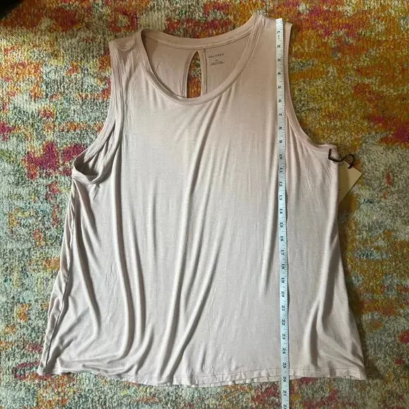 Halogen Light Pink Tank Top NWT Size XLarge - Picture 3 of 9